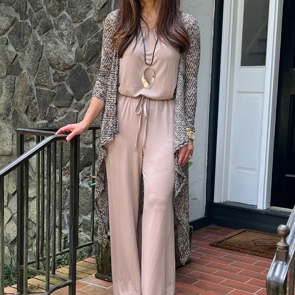 Boho Draped Open Knit Long Cardigan - Picture 5 of 5